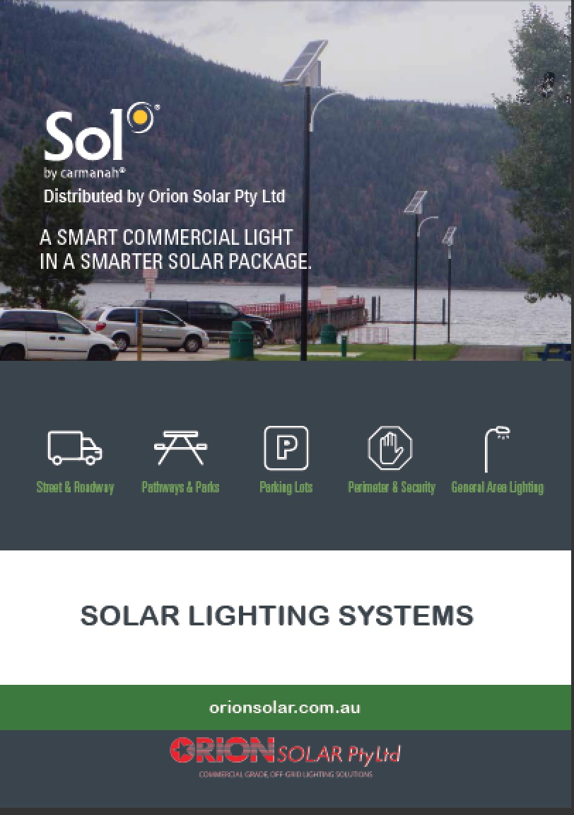 Sol by Sunna Design - Commercial Solar Lighting - Orion